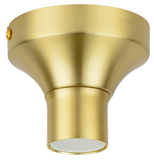 Artdelight Multi - plafondlamp - Ø 10 x 8,5 cm - mat goud