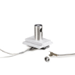 Klus Os22-lin-z -  1-polige voedingsconnector en ophangbevestiging - wit
