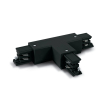 ONE Light Square Track Accessories - T-connector rechts - 3-fase railsysteem - 16A - zwart