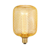 Searchlight Deco LED - Ø 10 x 16,5 cm - E27 - 3,5W dimbaar - 1800K - goud
