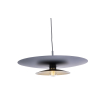 Artdelight Linares - hanglamp - Ø 50 x 16,5 cm - zwart