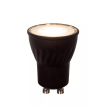 Lucide LED-spot - dim to warm - Ø 3,5 x 4,6 cm - GU10 (mini) - 4W - 3000K tot 2200K - zwart