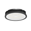Century Italia Discovery Max - plafond/hanglamp - Ø 22 x 6 cm - 100W LED incl. - IP65 - zwart