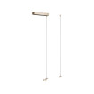 Lucide Linial - magnetisch railsysteem - ophangkabelset met plafondplaat - 30 x 8 x 200 cm - champagne