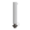 Creative Cables - snoeraanspanner - Ø 1,3 x 7 cm - metalen design trekontlaster - wit