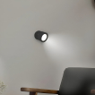 New Garden Roll 8 - oplaadbare opbouwspot - Ø8 x 8 cm - 3W dimbare LED incl. - zwart