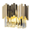 Maxlight Trend - wandverlichting - 26 x 16 x 20 cm - goud