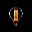 ETH LED Filament Globe - Ø 9,5 cm - E27 - 3 stappen dimbaar - 5W - 1800K - transparant