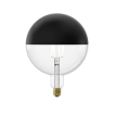 Calex Kalmar Top Mirror LED lamp - Ø 20 x 26,5 cm - E27 - 6W dimbaar - 1800K - zwart