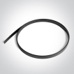 ONE Light - metalen riem voor wand-tot-wand kit - 20 meter - zwart