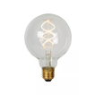 Lucide LED filament lamp - Ø 12,5 x 17,5 cm - E27 - 5W dimbaar - 2700K - transparant