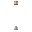 Artdelight Miami - hanglamp - Ø 10 x 218 cm - 10,8W dimbare LED incl. - champagne