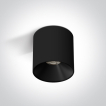 ONE Light Wall & Ceiling LED - opbouwspot 1L - Ø 8 x 8,5 cm - 10W LED incl. - zwart