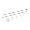 Lucide Track Starterset - 1-fase Railsysteem - 2 Meter - 220V - wit