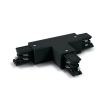 ONE Light Square Track Accessories - T-connector rechts - 3-fase railsysteem - 16A - zwart