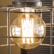 Vico bol filament LED lamp dimbaar - E27 - 6W - 2100K - Amber