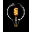 ETH Globe Spiral LED Filament - Ø 12,5 cm - E27 - dimbaar - 7W - 2200K  - goud