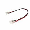 Lichtkoning - dubbele connector met 15cm kabel - 0,54 x 1,16 cm - voor enkelkleurige 10mm SMD LED strip