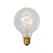 Lucide LED filament lamp - Ø 9,5 x 13,8 cm - E27 - 4,9W dimbaar - 2700K - transparant