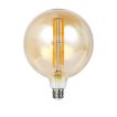 Vico filament LED lamp - Ø 15 x 16 cm - E27 - 12W dimbaar - 2100K - amber