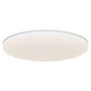 Nordlux Vic - plafondlamp - Ø 22 x 4 cm - 18W LED incl. - IP21 - wit - witte lichtkleur (4000K)