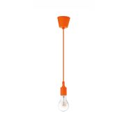 Nova Luce Swing - hanglamp - Ø 4,5 x 100 cm - oranje