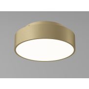 Artdelight Chicago - plafondlamp - Ø 25 x 9 cm - 19,5W dimbare LED incl. - warm goud