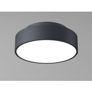 Artdelight Chicago - plafondlamp - Ø 25 x 9 cm - 19,5W dimbare LED incl. - zwart
