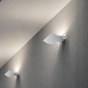 VK Lighting Cape - wandlamp buiten - 19,4 x 30 x 4,3 cm - 10W LED incl. - IP65 - wit