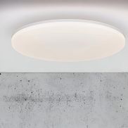 Nordlux Vic - plafondlamp - Ø 35 x 4 cm - 32W LED incl. - IP21 - wit - witte lichtkleur (4000K)
