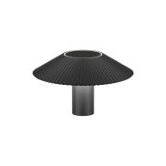 VK Lighting Amelie - tuinpaal - Ø 25 x 15 cm - 15W LED incl. - IP65 - zwart