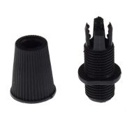 Creative Cables - snoeraanspanner - Ø 1,3 x 1,7 cm - zwart
