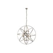 Searchlight Orbit - hanglamp - Ø  80 x 200 cm - antiek messing