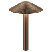 VK Lighting Amelie - tuinpaal - Ø 35 x 50 cm - 15W LED incl. - IP65 - bruin