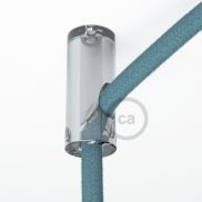 Creative Cables - decentralisatiepunt - Ø 2 x 4 cm - transparant