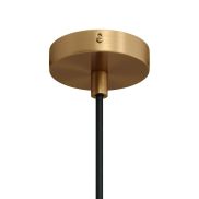 Creative Cables Mini - plafondrozet - Ø 8,3 x 2,5 cm - geborsteld brons