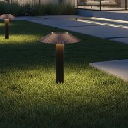 VK Lighting Amelie - tuinpaal - Ø 30 x 30 cm - 15W LED incl. - IP65 - bruin