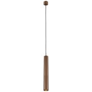 VK Lighting Edelle - hanglamp - Ø 5,6 x 203 cm - brons
