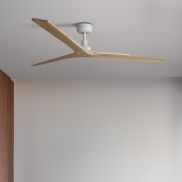 Faro Klim L - plafondventilator - Ø 150 cm - mat wit en den