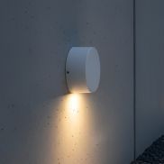 VK Lighting Lun - buiten wandverlichting - 10 x 8,8 x 3 cm - 3W LED incl. - IP54 - wit