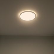 Nordlux Oja - plafondverlichting - Ø 29,4 x 2,3 cm - 3 stappen dimmer (2700K) - 18W LED incl. - wit