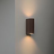 Nordlux Dion Double - buiten wandverlichting - 6,6 x 16,2 cm - IP44 - roestig