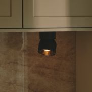 Nordlux Pitcher - opbouwspot - Ø 10 x 12,3 cm - zwart en goud