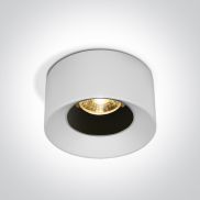 ONE Light Recessed Spots Fixed LED - inbouwspot - Ø 84 mm, Ø 72 mm inbouwmaat - 12W LED incl. - wit