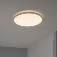 Nordlux Oja - plafondverlichting - Ø 60 x 3,2 cm - 3 stappen Moodmaker functie (2700K) - 38W LED incl. - wit