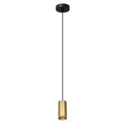 Artdelight Milano - hanglamp - Ø 6,5 x 150 cm - mat goud