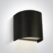 ONE Light GU10 Outdoor Cylinder Lights - buiten wandlamp - 11 x 8,3 x 11 cm - IP65 - zwart