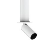 VK Lighting Coko - randloze opbouwspot met inbouwrozet - Ø 3,5 x 7,3 cm - Ø 50 mm inbouwmaat - 6W LED incl. - wit