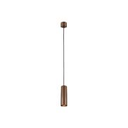 VK Lighting Edelle - hanglamp - Ø 5,6 x 173 cm - brons