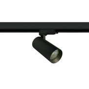 ONE Light GU10 Track Spots - rail spot - 3-fase railsysteem - Ø 5,5 x 12 cm - zwart